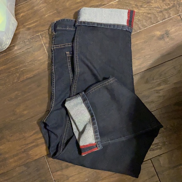 Liverpool Jeans dark wash  Astrid Crop Jeans - Picture 11 of 11